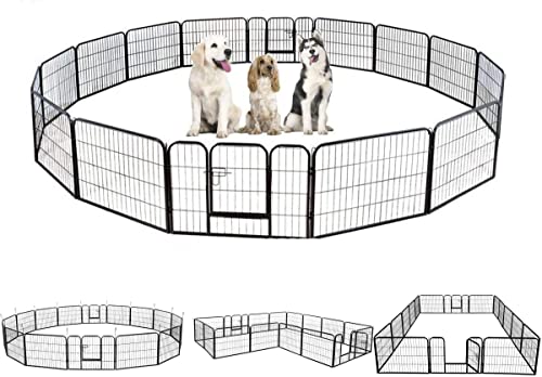 PetProgo Dog Fence Metal Playpen