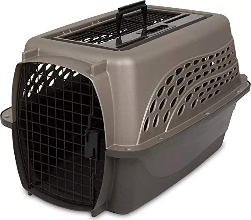 Petmate Two-Door Small Dog Kennel & Cat Kennel (Top Loading or Front Loading Pet Carrier, Great for...