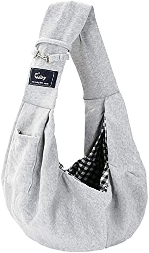 Cuby Dog and Cat Sling Carrier – Hands Free Reversible Pet Papoose Bag - Soft Pouch and Tote...