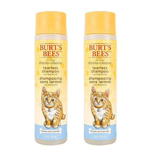 Burt's Bees for Pets Kitten Natural Tearless Shampoo with Buttermilk | Cat Shampoo for All Cats &...