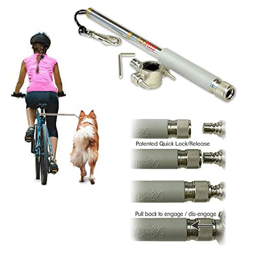 Walky Dog Plus Hands Free Dog Bicycle Exerciser Leash Newest Model with 550-lbs Pull Strength...