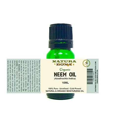 Organic Neem Oil - 100% Pure Nutrient Rich Oil for Skin, Nails & Hair. Helps with Stretch Marks,...