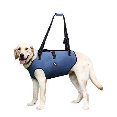 Coodeo Dog Lift Harness, Pet Support & Rehabilitation Sling Lift Adjustable Padded Breathable Straps...