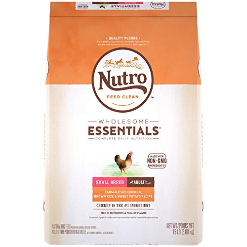 DISCONTINUED BY MANUFACTURER: NUTRO WHOLESOME ESSENTIALS Adult Small Breed Natural Dry Dog Food...