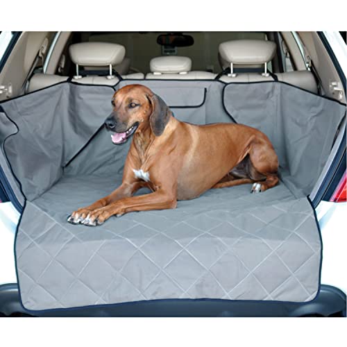 K&H Pet Products Quilted Cargo Cover Gray Standard/Mid-Size Vehicle 54 Inches