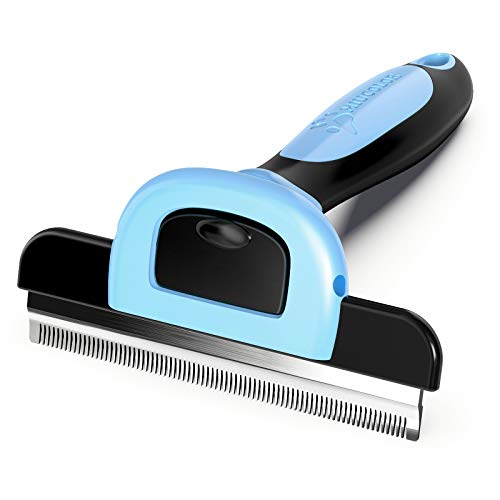 MIU COLOR Pet Grooming Brush, Deshedding Tool for Dogs & Cats, Effectively Reduces Shedding by up to...