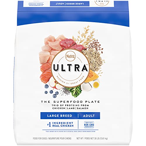 NUTRO ULTRA Adult Large Breed High Protein Natural Dry Dog Food with a Trio of Proteins from Chicken...
