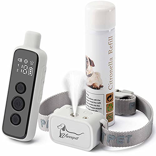Citronella Dog Training Collar with Remote 【Can't Work Automatically】, 3 Modes Spray / Vibration...