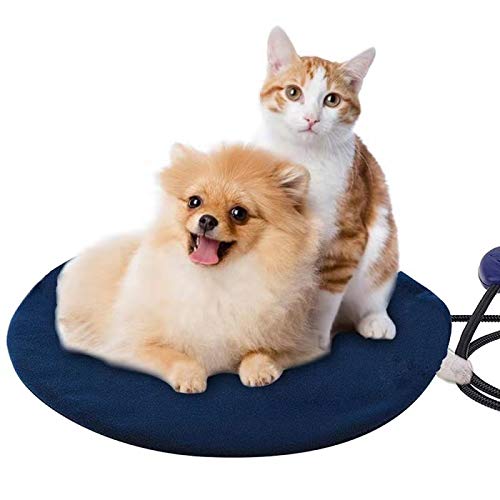 Cat Heating Pad,self Heating cat pad with Safe Indoor use Adjustable Warming Mat, Heated Dog pad...