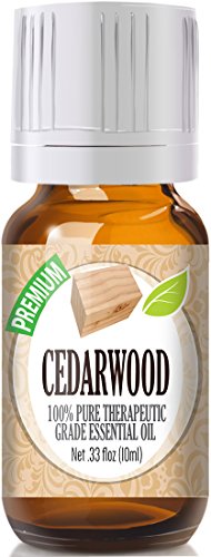 Healing Solutions 10ml Oils - Cedarwood Essential Oil - 0.33 Fluid Ounces