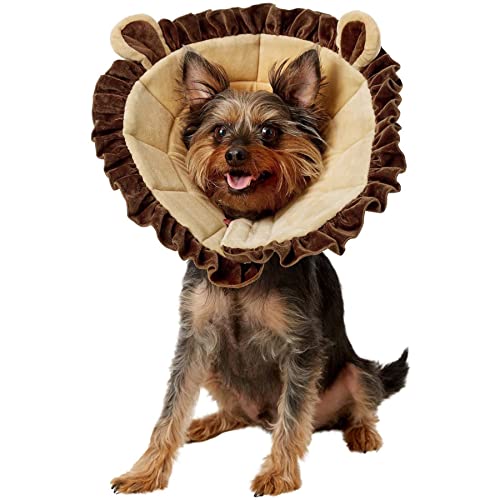 Alfie Pet - Noah Recovery Collar (for Dogs and Cats) - Pattern: Lion, Size: Large