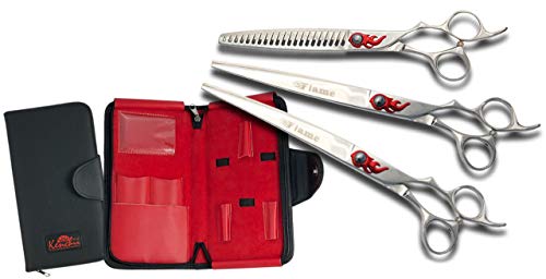 Kenchii Grooming Flame 8' Shear Set