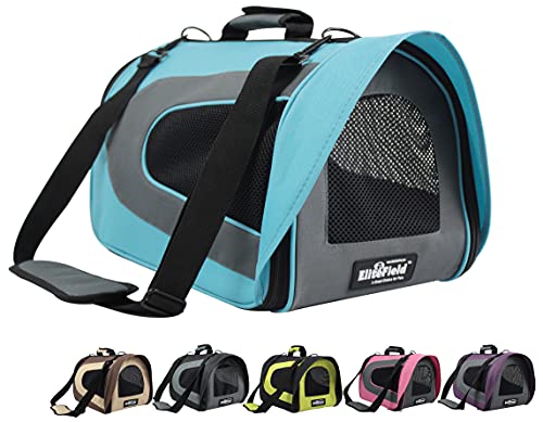 EliteField Deluxe Soft Pet Carrier (3 Year Warranty, Airline Approved), Multiple Sizes and Colors...