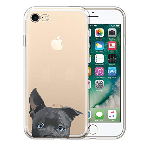 FINCIBO Clear Transparent TPU Silicone Protector Case Cover Soft Gel Skin Compatible with Apple...