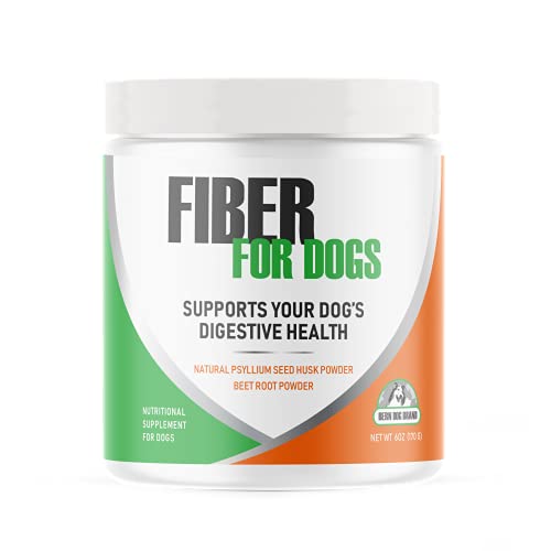 Fiber for Dogs Psyllium Seed Husk Powder & Dehydrated Beet Root Powder Aids a Number of Intestinal...