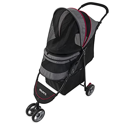 Gen7 Regal Plus Pet Stroller for Dogs and Cats – Lightweight, Compact and Portable with Durable...