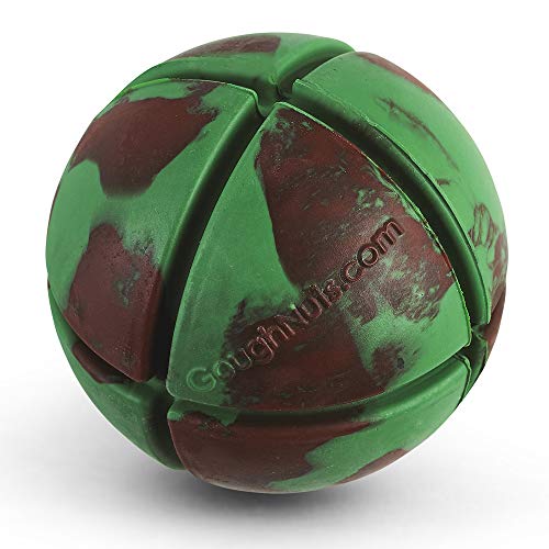 Goughnuts – Virtually Indestructible Ball - Guaranteed Dog Chew Toys for Aggressive Chewers Like...