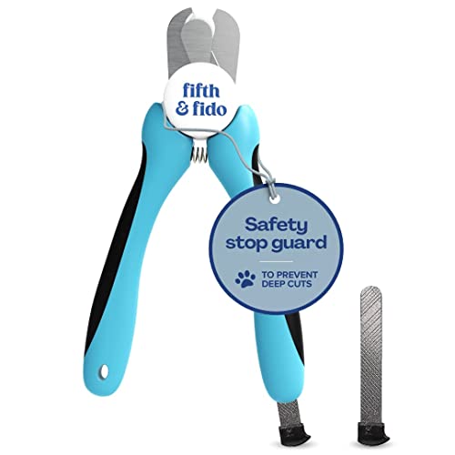 Dog Nail Clippers for Large Dogs - Sharp Dog Nail Clipper with Quick Sensor - Large Dog Nail...