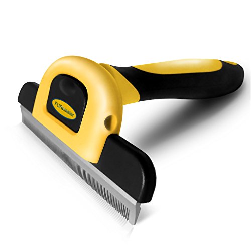 DakPets Pet Grooming Brush Effectively Reduces Shedding by up to 95% Professional Deshedding Tool...