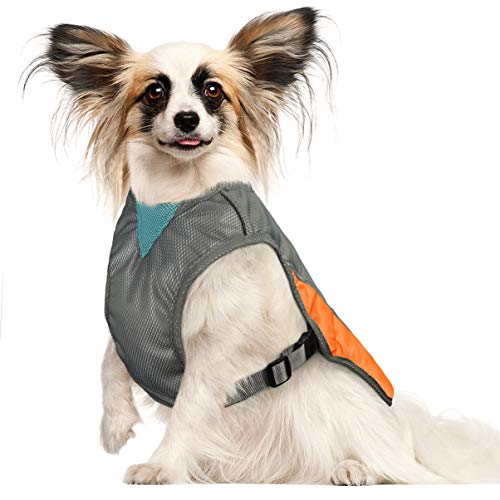 POPETPOP Dog Cooling Vest- Reflective Dog Cooling Coat with Adjustable Side Straps, Pet Cooler...