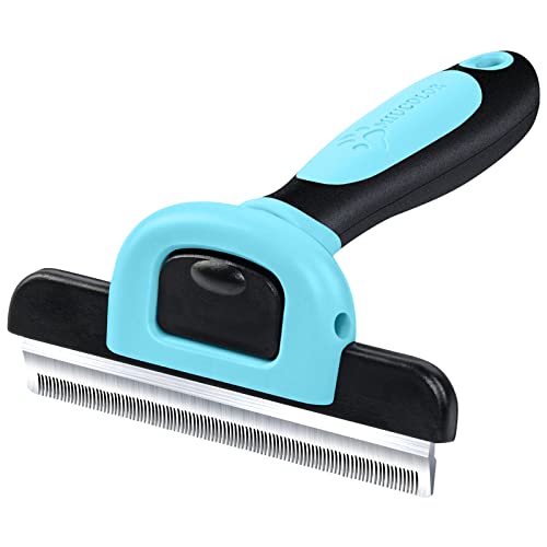 MIU COLOR Pet Grooming Brush, Deshedding Tool for Dogs & Cats, Effectively Reduces Shedding by up to...
