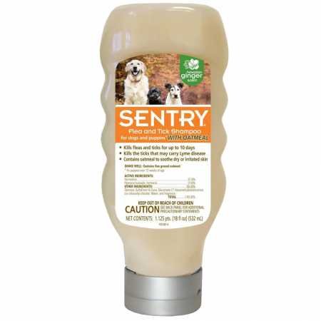 SENTRY Oatmeal Flea and Tick Shampoo for Dogs, Rid Your Dog of Fleas, Ticks, and Other Pests,...