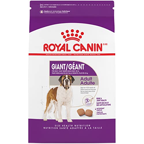 Royal Canin Size Health Nutrition Giant Breed Adult Dry Dog Food, 35 lb bag