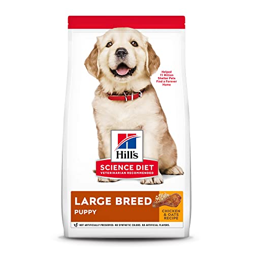 Hill's Science Diet Dry Dog Food, Puppy, Large Breeds, With Real Meat And Whole Grains, Chicken Meal...