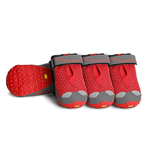 RUFFWEAR - Grip Trex, Red Currant, 2.0 in (4 Boots)