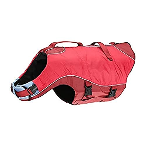 Kurgo Surf n’ Turf Dog Life Jacket - Flotation Life Vest for Swimming and Boating - Dog Lifejacket...