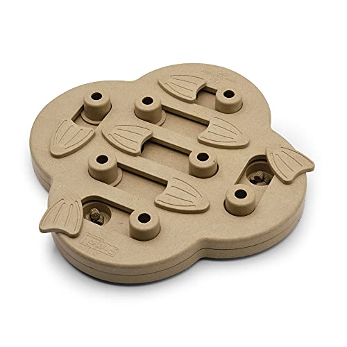 Outward Hound Nina Ottosson Dog Hide N' Slide Tan Interactive Treat Puzzle Dog Toy