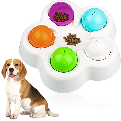 CALHNNA Dog Puzzle Toys - Interactive Dog Toys for Treat Training Mentally Stimulation Dog Gifts...