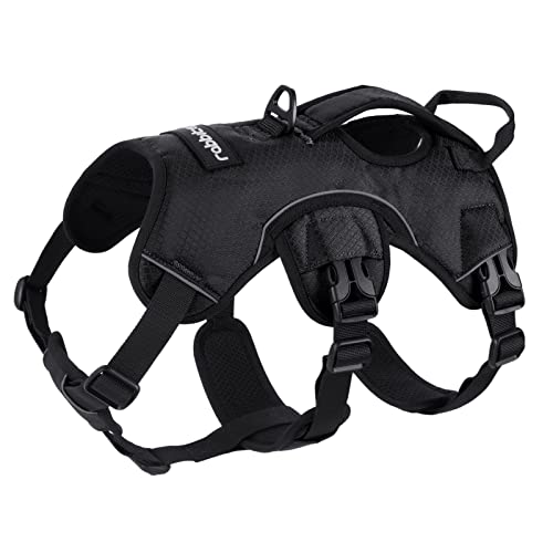 rabbitgoo Escape Proof Dog Harness, Soft Padded Full Body Pet Harness, Reflective Adjustable No Pull...