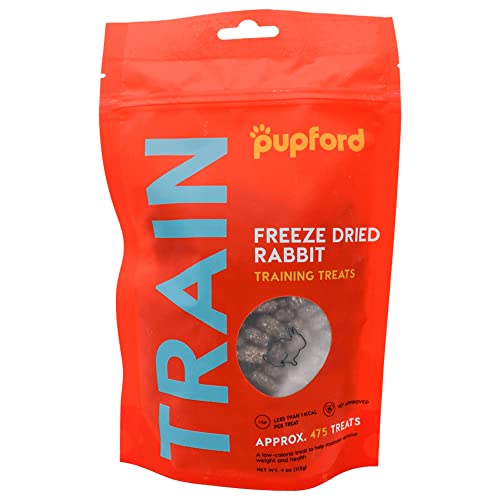 Freeze-Dried Training Treats from Pupford - 475+ Treats Per Bag, Low Calorie, The Perfect High Value...