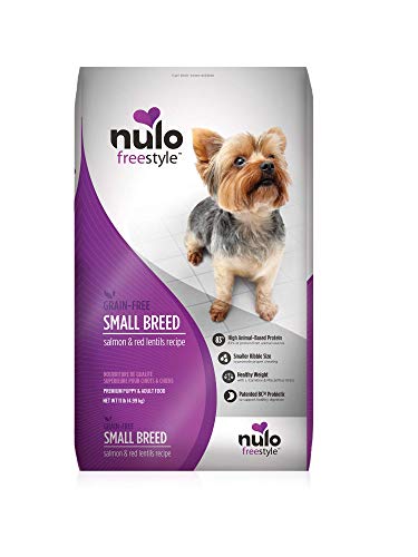 Nulo Small Breed Grain Free Dry Dog Food With Bc30 Probiotic (Salmon And Red Lentils Recipe, 11B...