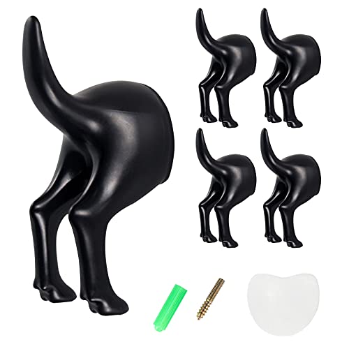 LJOWJVA Dog Butt Hook,Keep Your Space Organized with Tail Hooks for Wall - Perfect for...