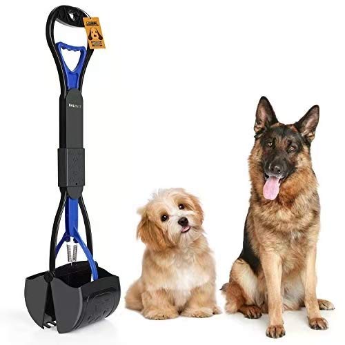 Balhvit Non-Breakable Pet Pooper Scooper for Dogs, Portable Dog Pooper Scooper with Long Handle &...
