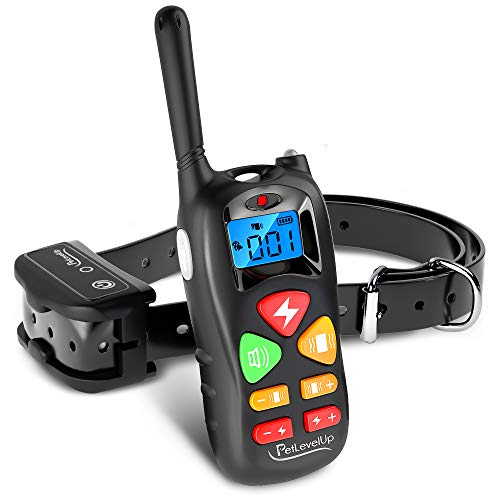 Dog Training Collar with Remote Control 1000 feet - Rechargeable and Upgraded IP67 Waterproof...