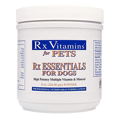 Rx Vitamins Essentials for Dogs - Vitamin & Mineral Multivitamin - Supports Immune System Digestive...
