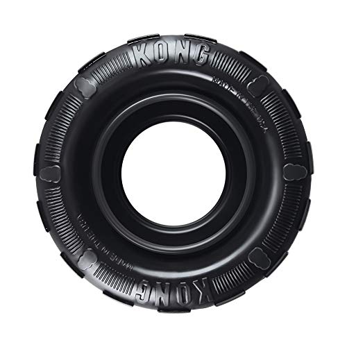KONG Tires - Durable Dog Chew Toys for Aggressive Chewers - Durable Rubber Dog Toy & Treat Dispenser...