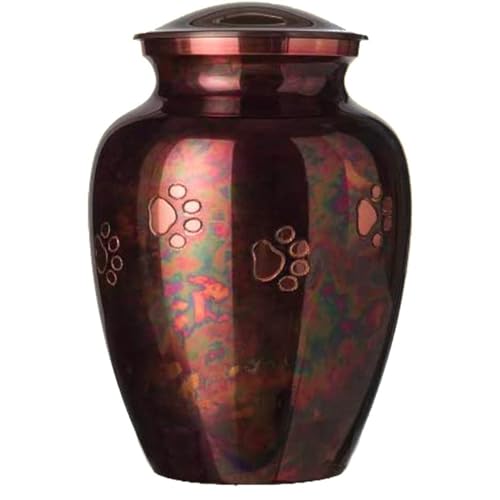 Best Friend Services Pet Urn - Ottillie Paws Legacy Memorial Pet Cremation Urns for Dogs and Cats...