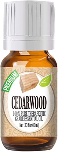 Healing Solutions 10ml Oils - Cedarwood Essential Oil - 0.33 Fluid Ounces