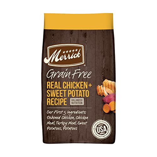 Merrick Grain Free Dry Dog Food Real Chicken & Sweet Potato Recipe - 10 lb Bag