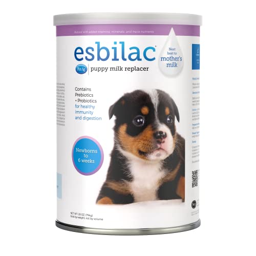 PetAg Esbilac Puppy Milk Replacer Powder - With Prebiotics, Probiotics & Vitamins for Newborn...