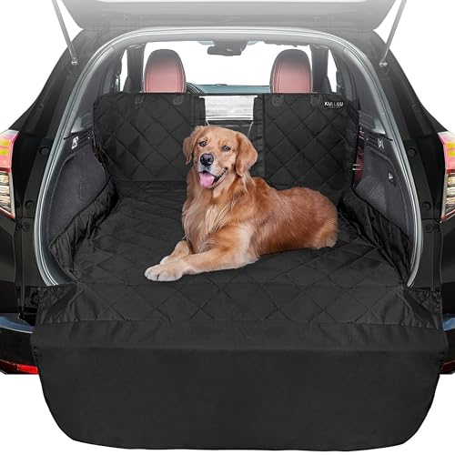 KULULU SUV Cargo Liner for Dogs with Mesh Window, Dog car Seat Cover, Water Resistant Cargo Liner...