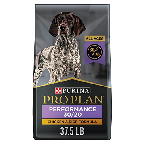 Purina Pro Plan High Calorie, High Protein Dry Dog Food, 30/20 Chicken & Rice Formula - 37.5 lb. Bag