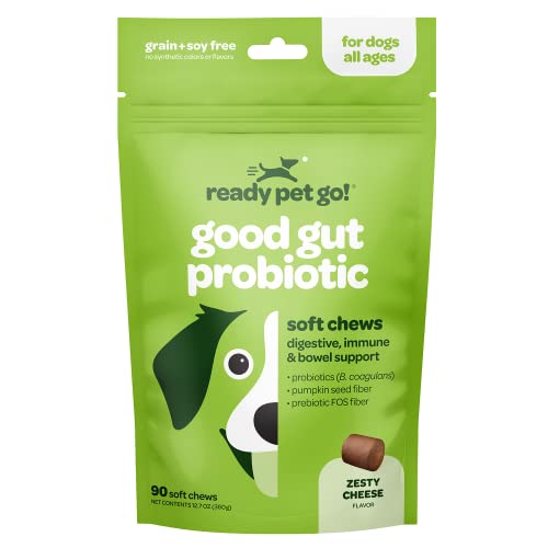 Probiotics for Dogs Enhanced with Digestive Enzymes + Prebiotics & Pumpkin | Dog Probiotics to...