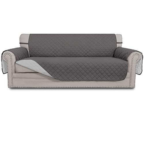 Easy-Going Reversible Couch Cover for 3 Cushion Couch Sofa Cover for Dogs Water Resistant Furniture...