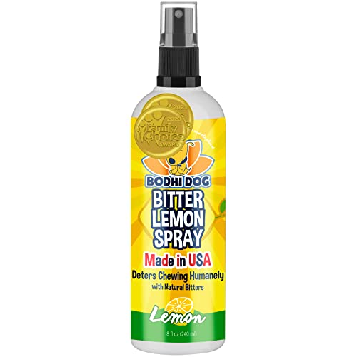 NEW Bitter Lemon Spray | Stop Biting and Chewing for Puppies Older Dogs & Cats | Anti Chew Spray...