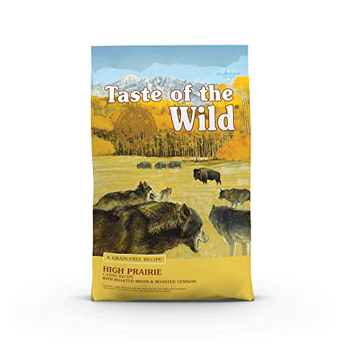Taste of the Wild High Prairie Canine Grain-Free Recipe with Roasted Bison and Venison Adult Dry Dog...
